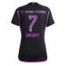 Cheap Bayern Munich Serge Gnabry #7 Away Football Shirt Women 2023-24 Short Sleeve